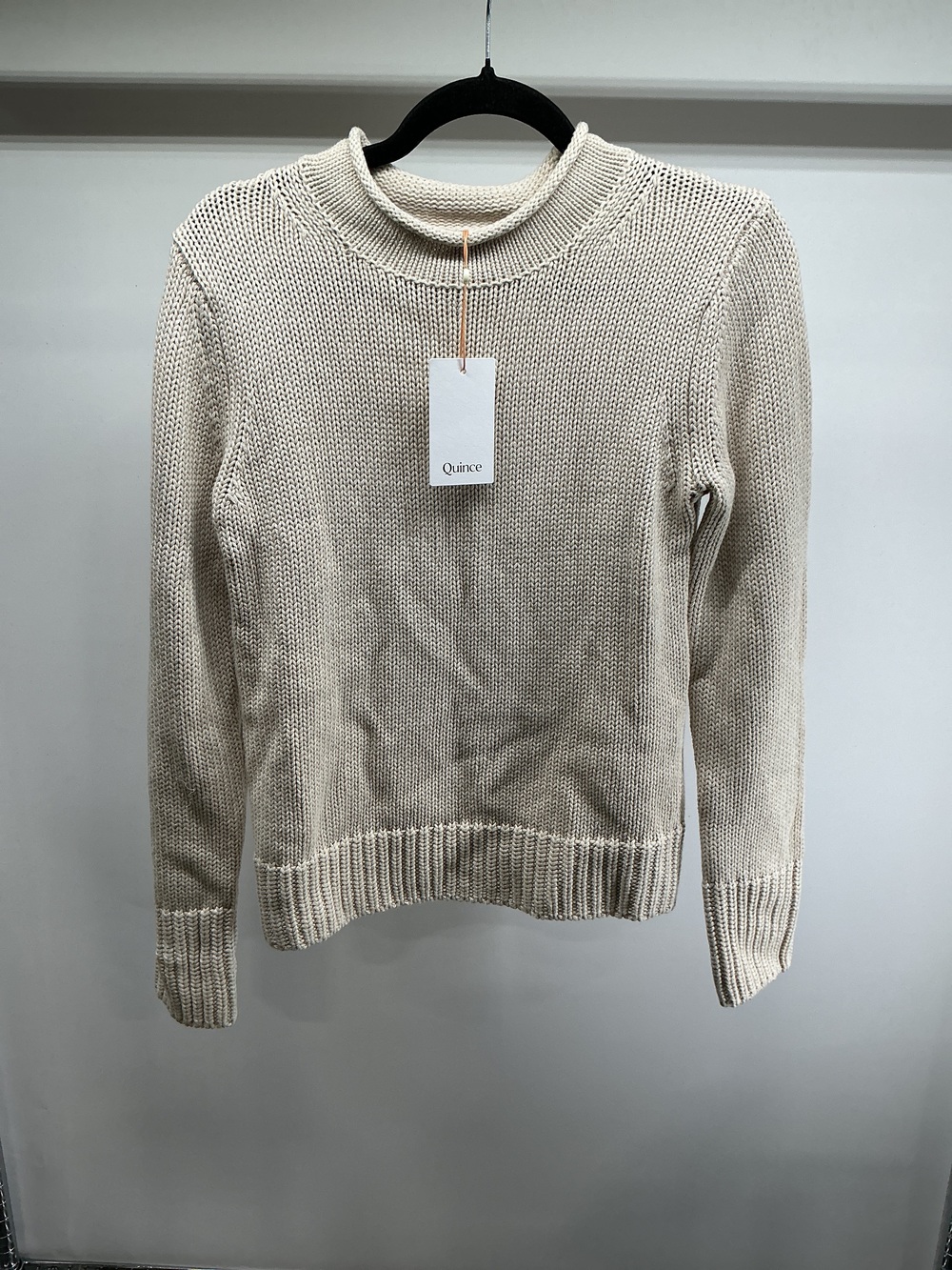 100% Organic Cotton Roll Neck Sweater